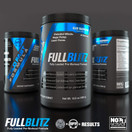 FULLBLITZ by Build Fast Formula | Fully Loaded Pre Workout | Energy Booster plus Nootropic Blend | Nitric Oxide Boosting Supplement for Increased Energy, Focus, and Muscle Pump (Rainbow Candy)