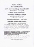 Maclura Pomifera Essential Gold Oil, Antibacterial and Anti-fungal Natural Oil Drops, 100% Pure Cold Pressed Osage Orange Seed Oil, Sample Size, 5 ml