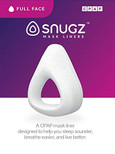 Snugz Mask Liners: Machine Washable Machine Washable, One-Size-Fits-Most CPAP Mask Liners, Pack of 2 Lasts 90 Days (Full-Face (Nose & Mouth))