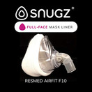 Snugz Mask Liners: Machine Washable Machine Washable, One-Size-Fits-Most CPAP Mask Liners, Pack of 2 Lasts 90 Days (Full-Face (Nose & Mouth))