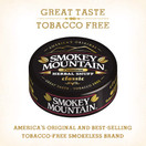 Smokey Mountain Herbal Snuff - Classic - 1-Can - Nicotine-Free and Tobacco-Free - Herbal Snuff - Great Tasting & Refreshing Chewing Tobacco Alternative Smokey Mountain Herbal Snuff - Classic - 1-Can - Nicotine-Free and Tobacco-Free - Herbal Snuff - Great Tasting & Refreshing Chewing Tobacco Alternative