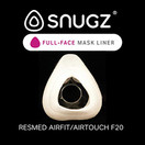Snugz Mask Liners: Machine Washable, Full Face CPAP Masks, One-Size-Fits-Most, Pack of 2