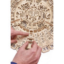 Wood Trick Mayan Wall Calendar Wooden Mechanical Model Kit - 16.1â - 3D Wooden Puzzle, Assembly Constructor, Brain Teaser for Adults and Kids - Aztec Calendar