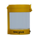 Smokus Focus Light-Up LED Air Tight Storage Magnifying Jar Viewing Container (Middleman, Yellow)