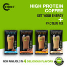 Chike High Protein Iced Coffee: Mocha, 12 Single Serving Packets (1.16 Ounce)