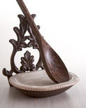 The GG Collection Grazia Cream Spoon Rest