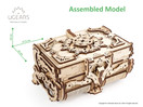 UGEARS Antique Box Mechanical 3D Puzzle