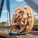 Ugears Monowheel 3D Mechanical Wheel, Wooden Model for Self Assembling, DIY, Brainteaser, Best Gift