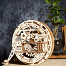 Ugears Monowheel 3D Mechanical Wheel, Wooden Model for Self Assembling, DIY, Brainteaser, Best Gift