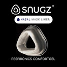 Snugz Nasal Mask Liners: Machine Washable, One-Size-Fits-Most Nasal CPAP Mask Liners, Pack of 2 Lasts 90 Days