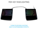KINESIS Gaming Freestyle Edge RGB Split Mechanical Keyboard (MX Blue)