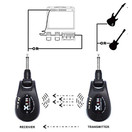 Xvive U2 rechargeable 2.4GHZ Wireless Guitar System - Digital Guitar Transmitter Receiver bundled with Instructions manual