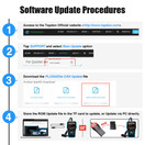 TOPDON Elite OBD2 Scanner ABS/SRS Diagnostic Tool for Full OBD2 Functions and ABS/SRS Warning Light Turn-off with Built-in DTC Lookup