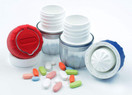 MAXGRIND Pill Crusher and Grinder (Red) Cutter Splitter Powder Medicine Pulverizer