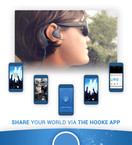 Hooke Verse - Bluetooth Headphones with Built in Binaural 3D Audio Microphones for Spatial VR Audio Recording and Playback (White)