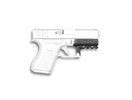 Recover Tactical GR43 Picatinny Rail for The Glock 43, 43X, 48- Easy Installation, No Modifications Required to Your Firearm, no Need for a Gunsmith