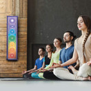 Mandala Arts 12" X 48" Large Chakra Banner, By Bryon Allen