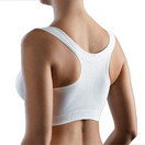 CAREFIX Bella Front Closure Comfort/Sleep Bra #3212 - White