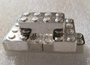 1 oz .999 Fine Silver - Monarch Building Block Bar - 2x4