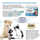 Total-Biotics Probiotic powder for Dogs and Cats. With pre-biotics. Dog Probiotics, Cat Probiotics. Immune Support.