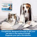 Total-Biotics Probiotic powder for Dogs and Cats. With pre-biotics. Dog Probiotics, Cat Probiotics. Immune Support.