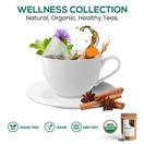 Herbaly Wellness Collection Tea - Vegan & Gluten free, Pack of 1