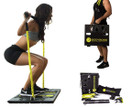 BodyBoss 2.0 - Full Portable Home Gym Workout Package + Resistance Bands - Collapsible Resistance Bar, Handles - Full Body Workouts for Home, Travel or Outside