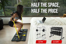 BodyBoss 2.0 - Full Portable Home Gym Workout Package + Resistance Bands - Collapsible Resistance Bar, Handles - Full Body Workouts for Home, Travel or Outside