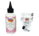 Art Institute Art Glitter Glue Designer Dries Clear Adhesive 4 oz with Ultra Fine Metal Tip