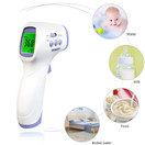 IR Non-Contact Professional Medical Grade Infrared Thermometer Three Color LCD No Touch Forehead, Ear and Body Temperature Reading Scanner Gun for Adult and Baby