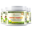 BodyHealth PerfectAmino XP Lemon Lime (30 Servings) Best Pre/Post Workout Recovery Drink, 8 Essential Amino Acids Energy Supplement with 50% BCAAs, 100% Organic, 99% Utilization