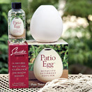 Patio Egg: Mosquito & Insect Deterrent & Diffuser: Includes Essential Oils