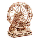 Wood Trick Ferris Wheel Toy Mechanical Model, Observation Wheel - 3D Wooden Puzzle, Eco Wooden Toys, Assembly Model, Brain Teaser for Adults and Kids