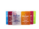 Durisan Travel Hand Sanitizer Alcohol-Free, Long-Lasting, No Odor, Non Toxic, 24 Hour Protection 18 Milliliter Set of 6 Assorted Colors