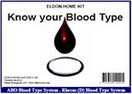 Blood Type Test Kit - 2 Tests - Eldoncard Home Blood Testing Kits (Complete Kit)