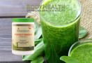 BodyHealth Perfect Greens Formula (30 Svgs) 100% Organic Superfood, 23 Whole Foods (Wheat Grass, Spirulina, etc) Antioxidant, Probiotic, Detox, Gluten Free, Energy Juice Supplement, Apple Flavor