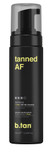 b.tan Self Tan Mousse - Tanned AF - Darkest Self Tanner for Fastest, Darkest Tan, 6.7 Fl Oz