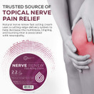 Life Renew: Cream – Fast-Acting Nerve Pain Relief Cream – 2.2 fl. oz/65 ml – Maximum Strength and Fast Absorption – Safe and All-Natural – Targeted Nerve and Muscle Pain Relief