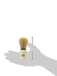 Omega #10066 Shaving Brush Mock Ivory Handle