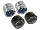 Bearing Buddy Stainless Steel Bearing Protectors with Auto Check With Bras -  2 Pairs