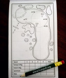 My Caddie Pro Pro, College and Junior Template DIY Yardage Book