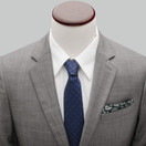 Millennium Falcon Navy Dot Mens Tie