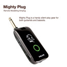 Nux Mighty Plug MP-2 Guitar and Bass Modeling Headphone Amplug with Bluetooth,13 Amplifier Models,20 IR,19 Variety of Effects