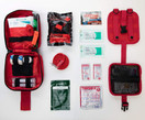 My Medic MyFak First Aid Kit - Water Resistant Bag, Bandages, Burn Aids, CPR Shield, Survival First Aid Kit, Airway, Tourniquet, Stainless Steel Instruments - Basic