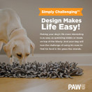 PAW5: Wooly Snuffle Mat - Feeding Mat for Dogs (12" x 18") - Encourages Natural Foraging Skills - Easy to Fill - Fun to Use Design - Durable and Machine Washable - Perfect for Any Breed