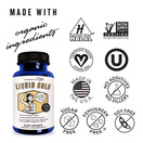 Legendairy Milk Liquid Gold - Contains Goats Rue and Milk Thistle - Fenugreek Free - Certified Organic by QAI, Certified Vegan, Non-GMO Project Verified, Certified Halal, and Certified Kosher