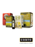 Corto TRULY | 100% Extra Virgin Olive Oil | Floral Notes  | Cold Extracted in State-of-the-Art Mill | Straight from Official Corto Olive Groves & Oil Producer | Oxygen-Free, Light Free FlavorLock Box