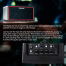 NUX Mighty Air Wireless Stereo  Modelling Guitar/Bass Amplifier with Bluetooth, Mobile App