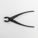 Hanafubuki Wazakukra Hand Forged Bonsai Concave Branch Cutter, Made in Japan 8inch(200mm), Japanese Gardening Tools, Straight Edge Black
