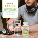 Paleovalley: Apple Cider Vinegar Complex - Digestive Support - 90 Capsules - Organic Ingredients - Help Stabilize Blood Sugar - Manage Appetite - Improve Protein Absorption